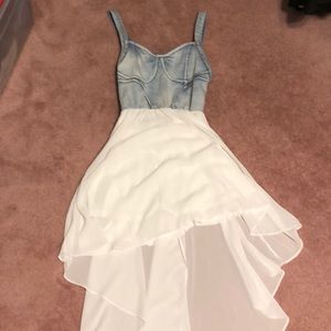 High-low summer dress